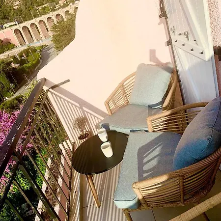 Lägenhet La Belle Vue-charming Duplex With Sea View, 50 Meters From And Private Parking